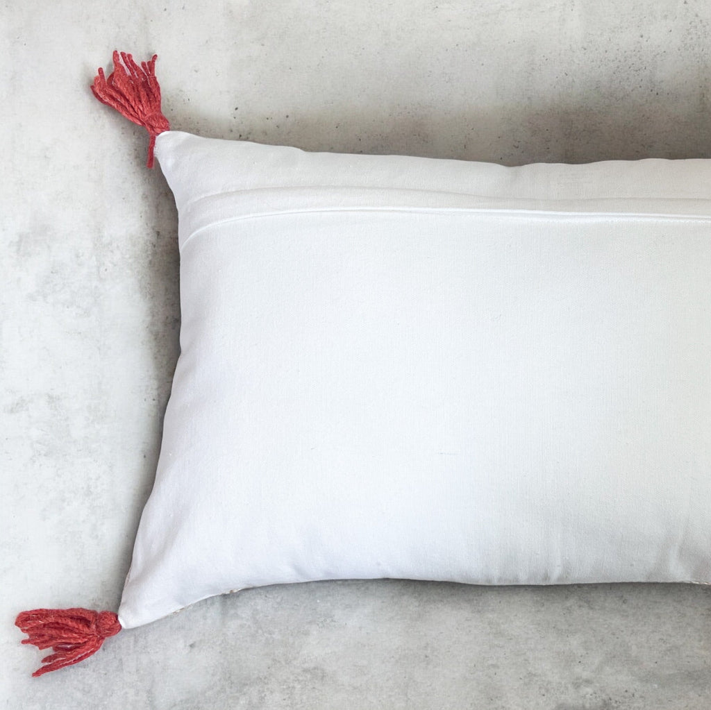 Hand Block Print Rectangular Throw Pillow